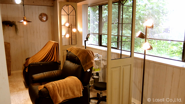 美容室（ヘアサロン）juno hair＆eyelashの施工写真